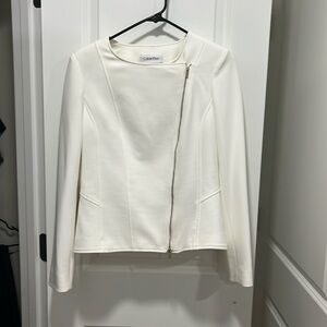 Calvin Klein White Blazer